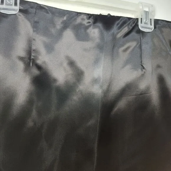 VNT Georgiou Studio Blue Shiny Blazer Size 12 + Unbranded Skirt Set Womens Suit - Picture 10 of 16